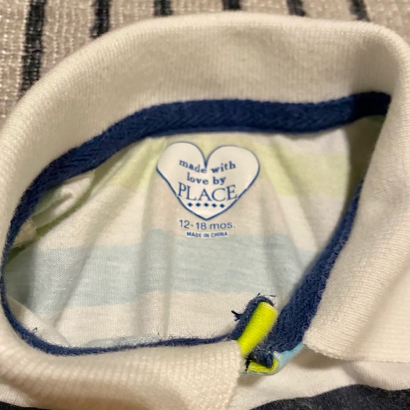 Various Striped Onesies. 9m-12m. - Picture 5 of 5